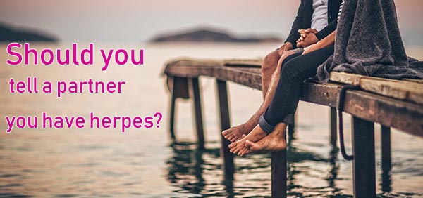 Should you tell a partner you have herpes