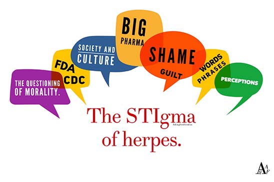 stigma surrounding herpes is severe